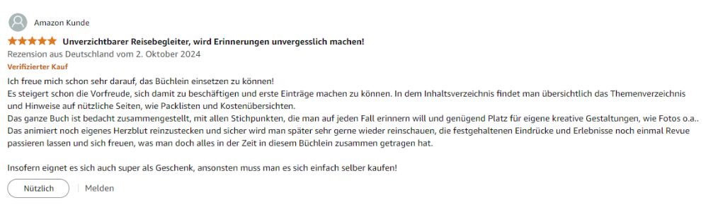 Testimonial Kreuzfahrtbuch - 2