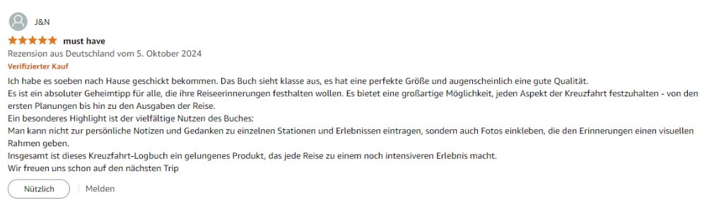 Testimonial Kreuzfahrtbuch - 5