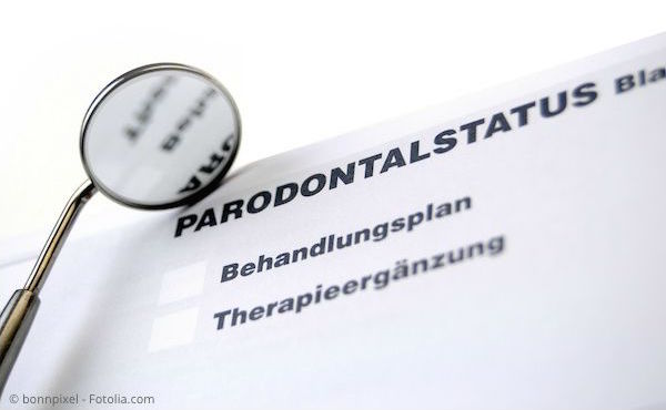 Parodontosebehandlung: Parodontalstatus und Heil- und Kostenplan für die Krankenkasse