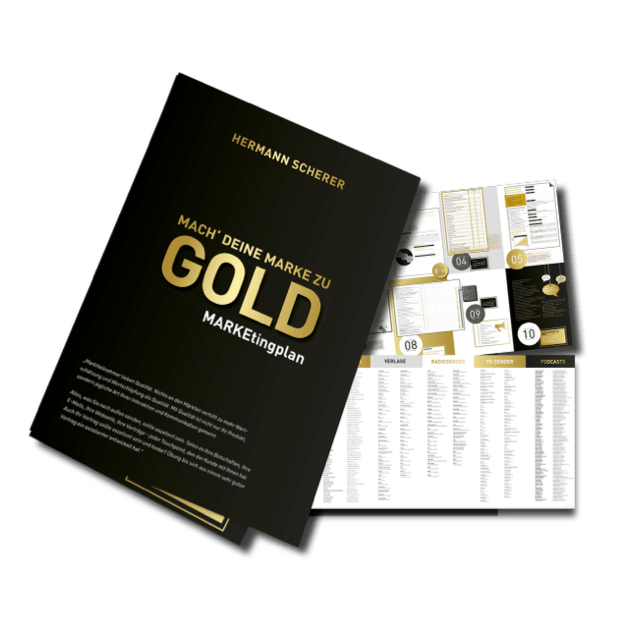 Mach Deine Marke zu Gold - Gratisbuch, kostenloser Ratgeber