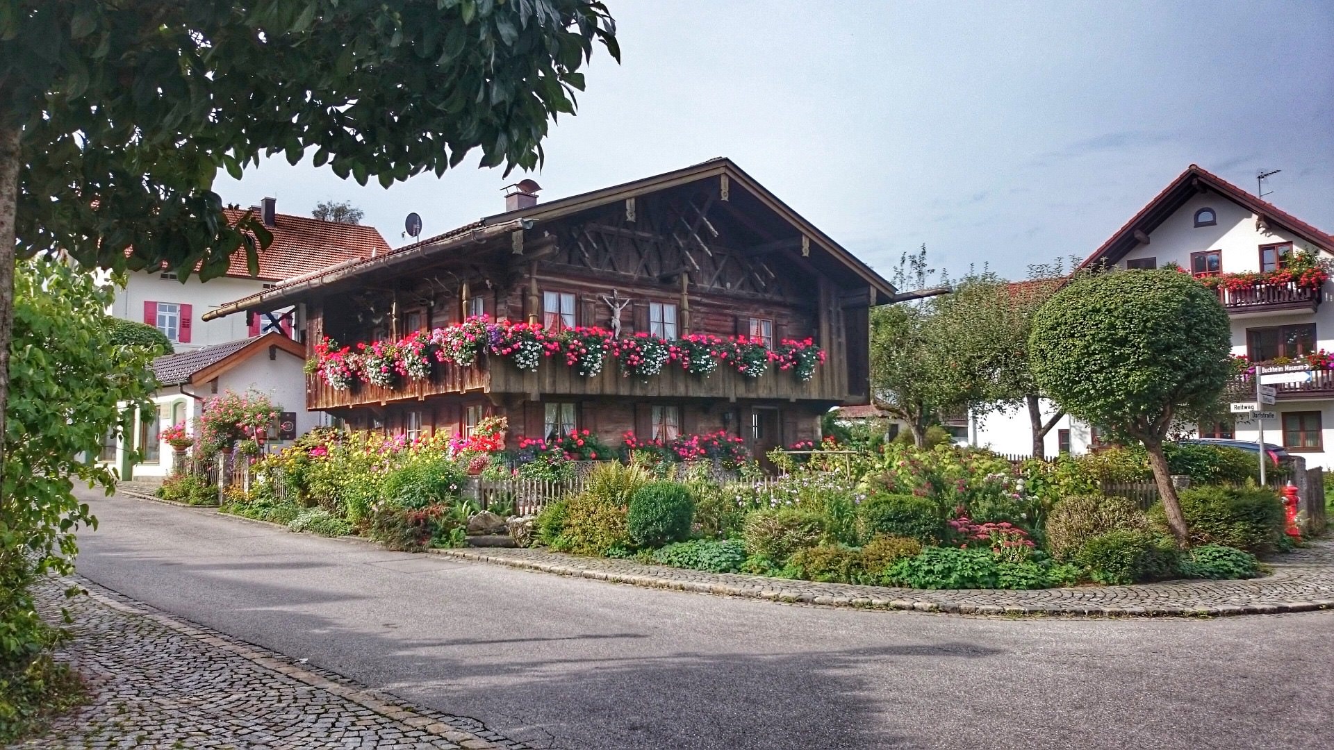Starnberger See, traditionelles Haus