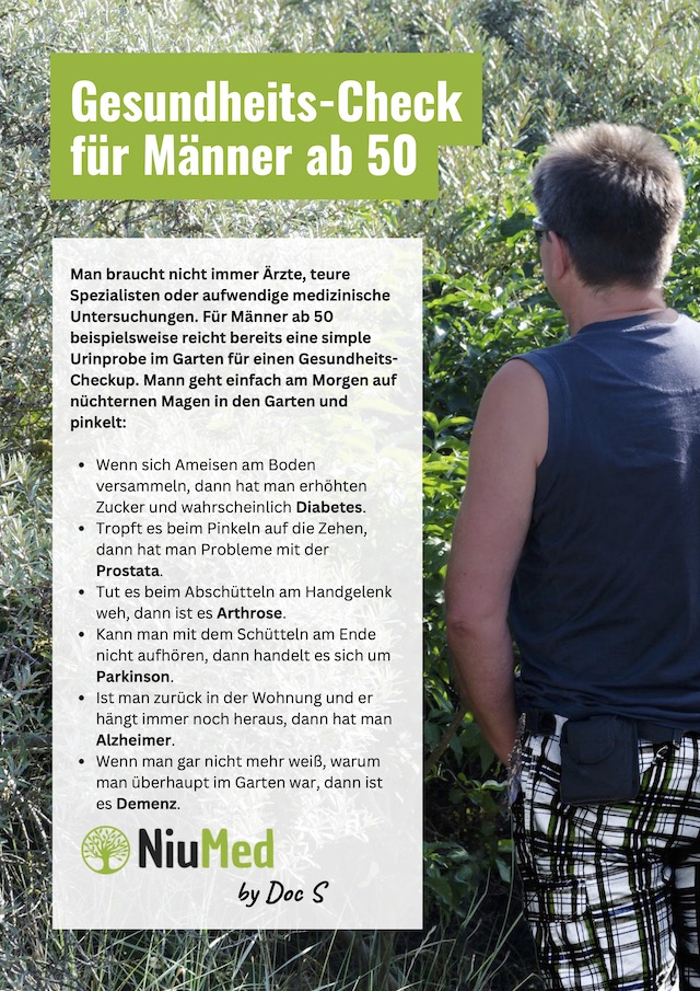 Vorsorge-Check für Männer ab 50