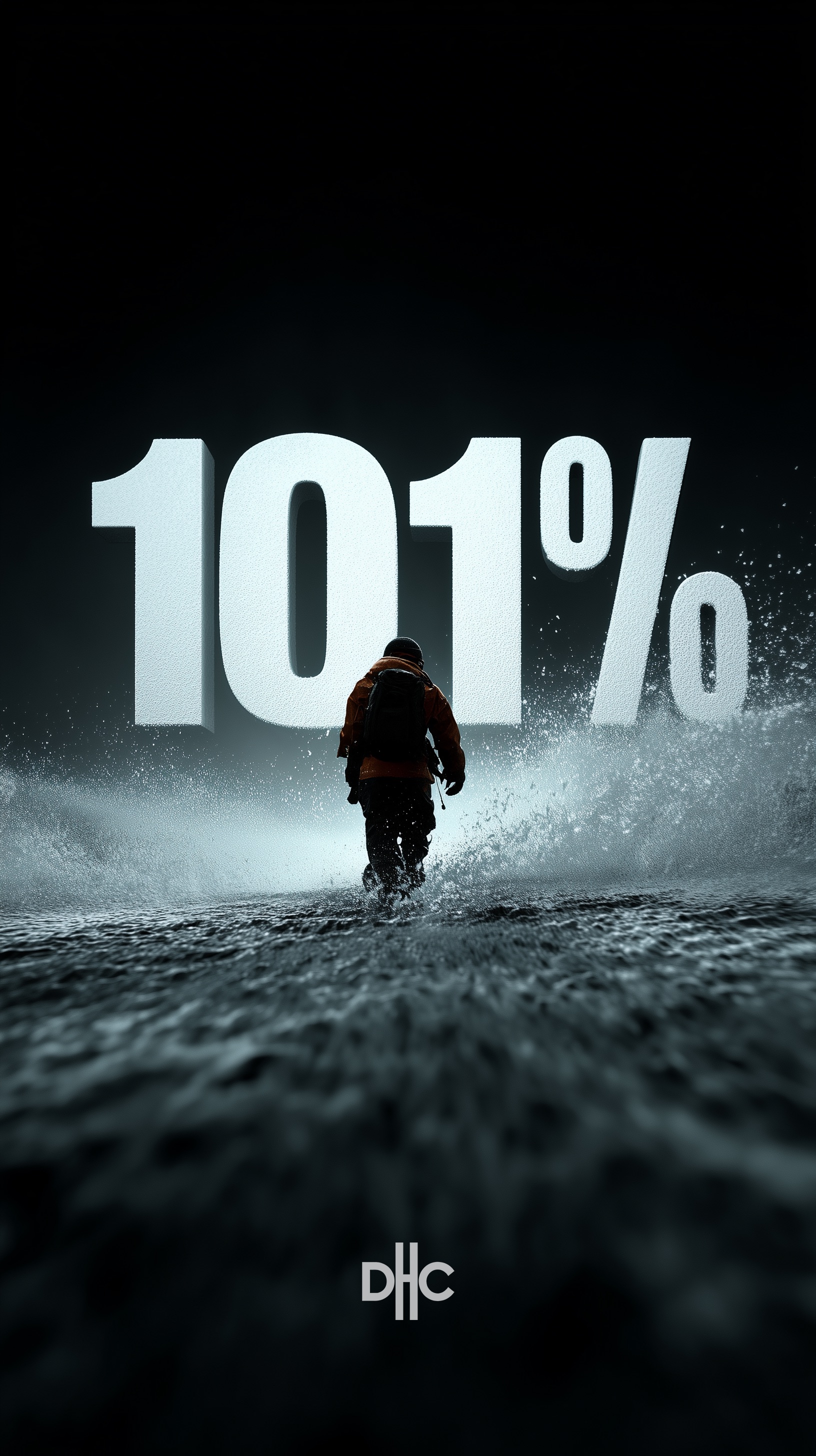 Motivation Wallpaper "101%"