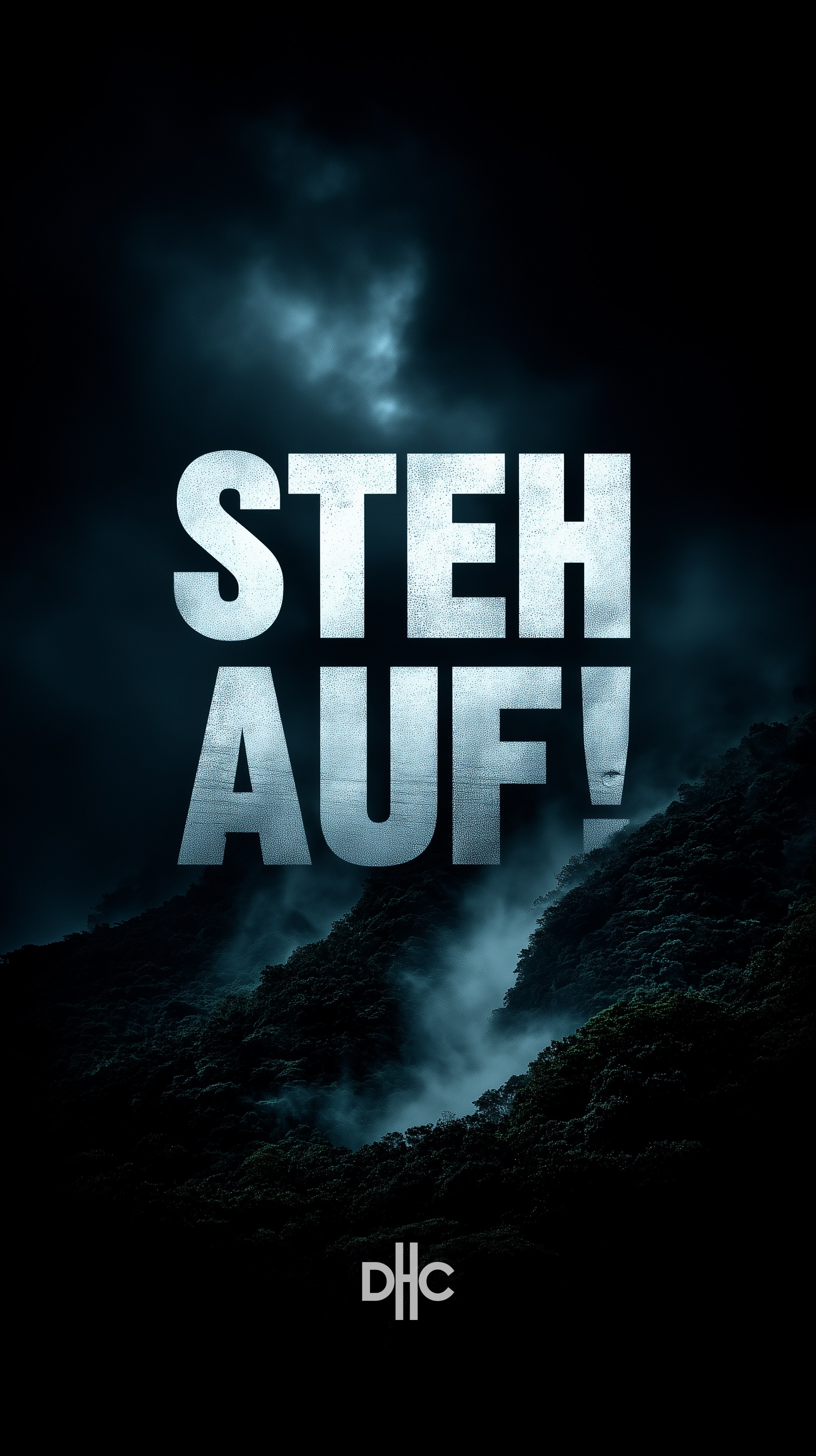 Motivation Wallpaper "STEH AUF"