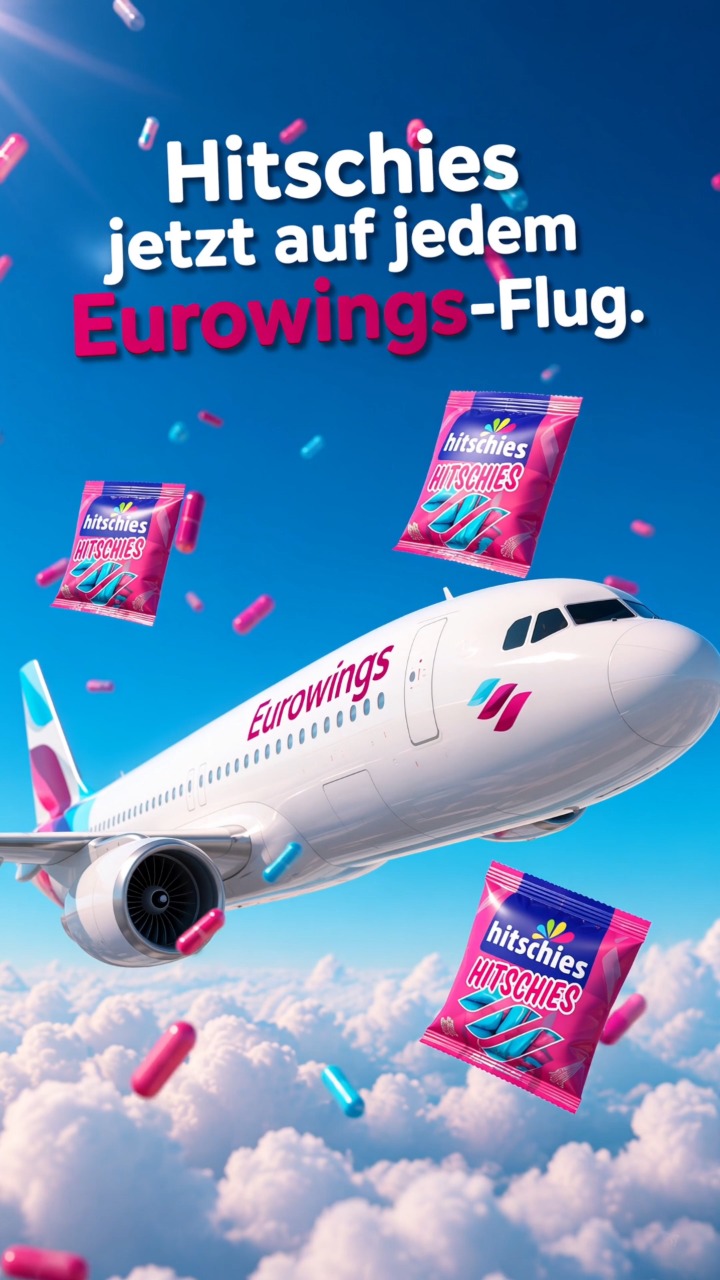 Hitschies und Eurowings Social Media Video