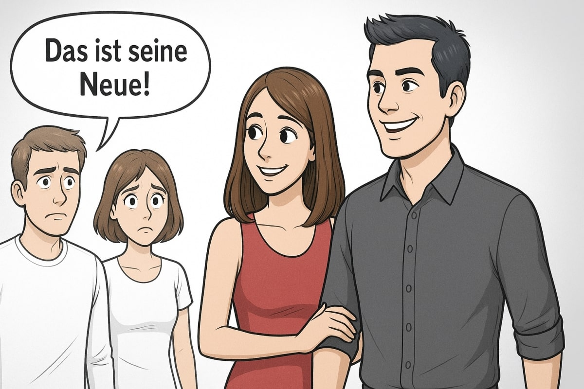 Ex-Partner Narzisst zeigt sich direkt nach der Trennung mit neuer Freundin