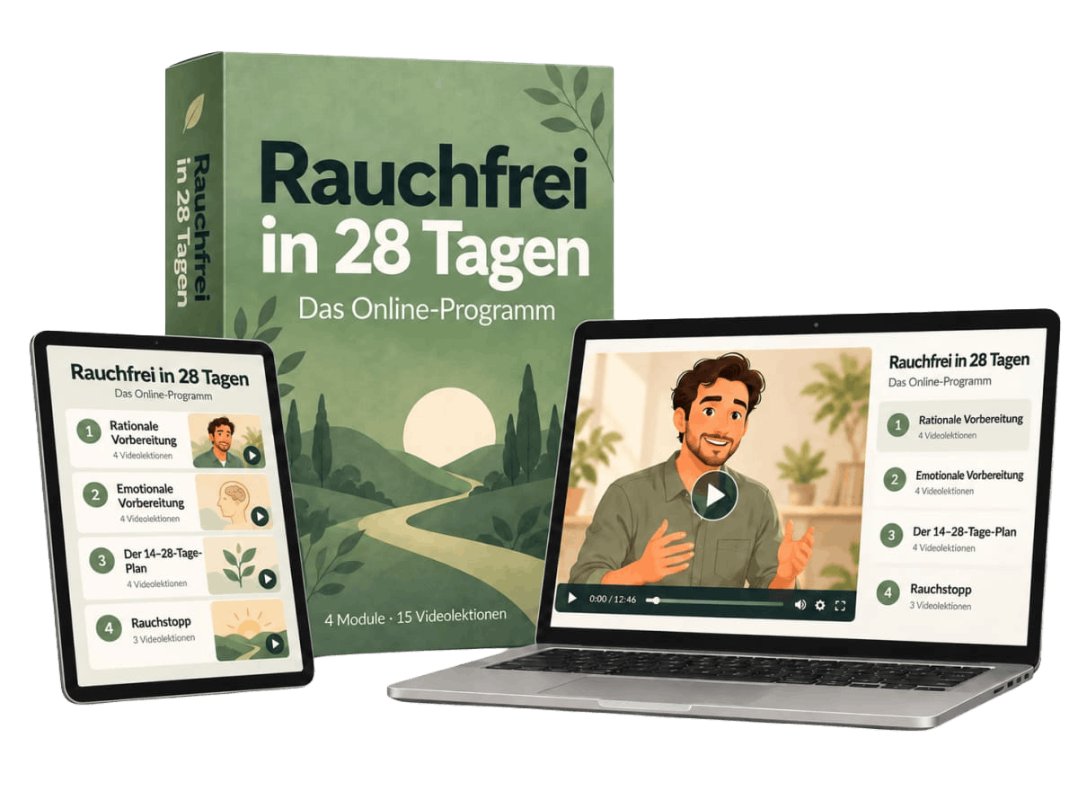 Rauchfrei in 28 Tagen – das Online-Programm