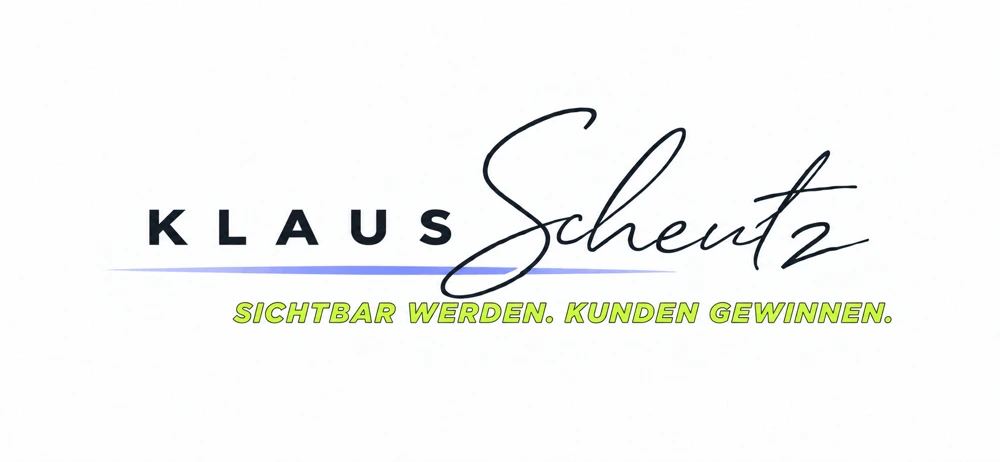 Klaus Scheutz – Sichtbar werden. Kunden gewinnen.