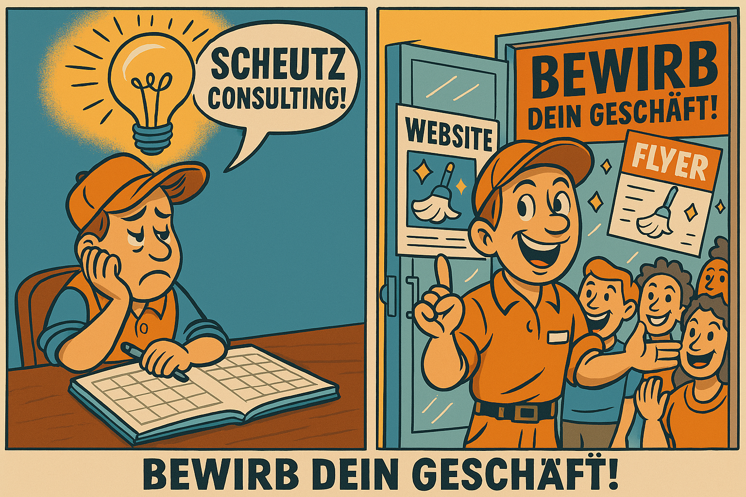 Kunden für Reinigungsfirma finden