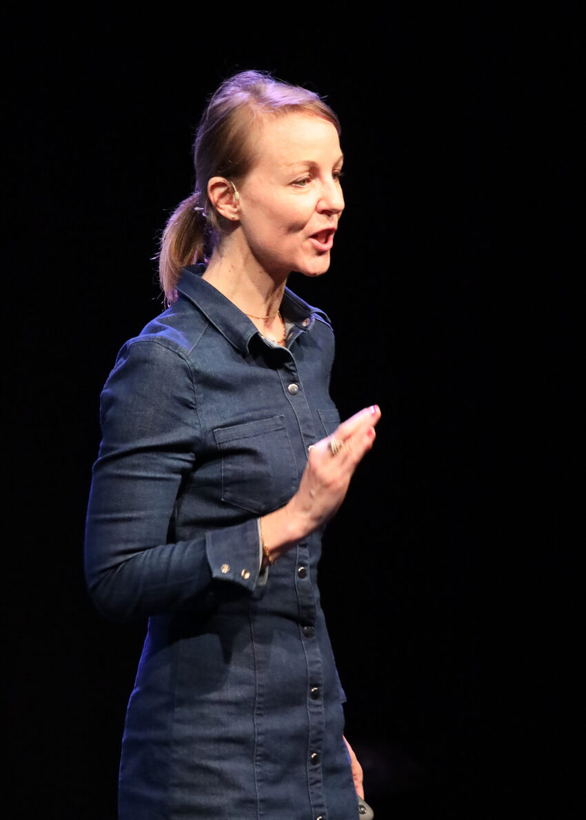 Christine Zillmer auf der B&uuml;hne