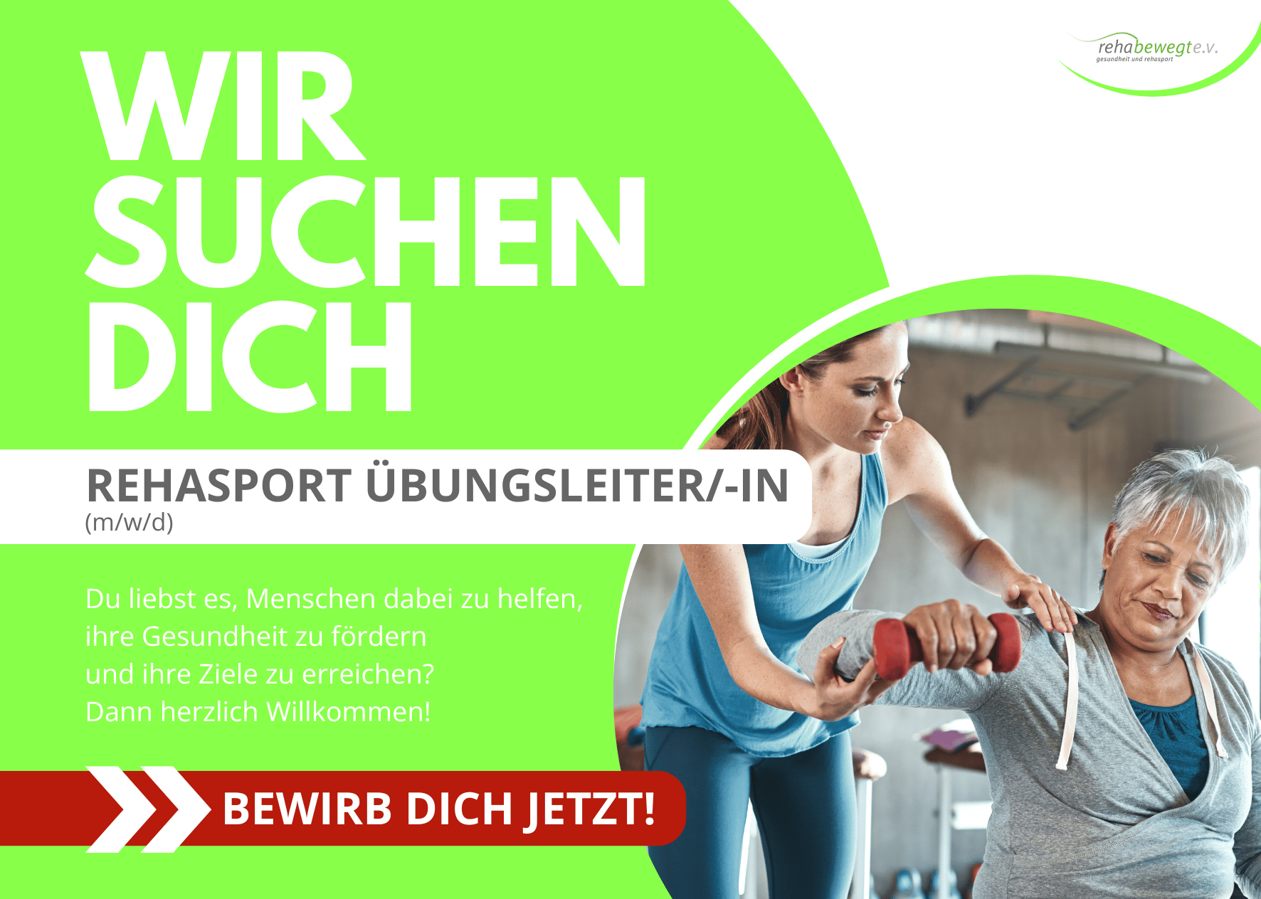 rehabewegt_Stellenanzeige Übungsleiter_A6_Postkarte_Version Frau_Vorderseite (3).png