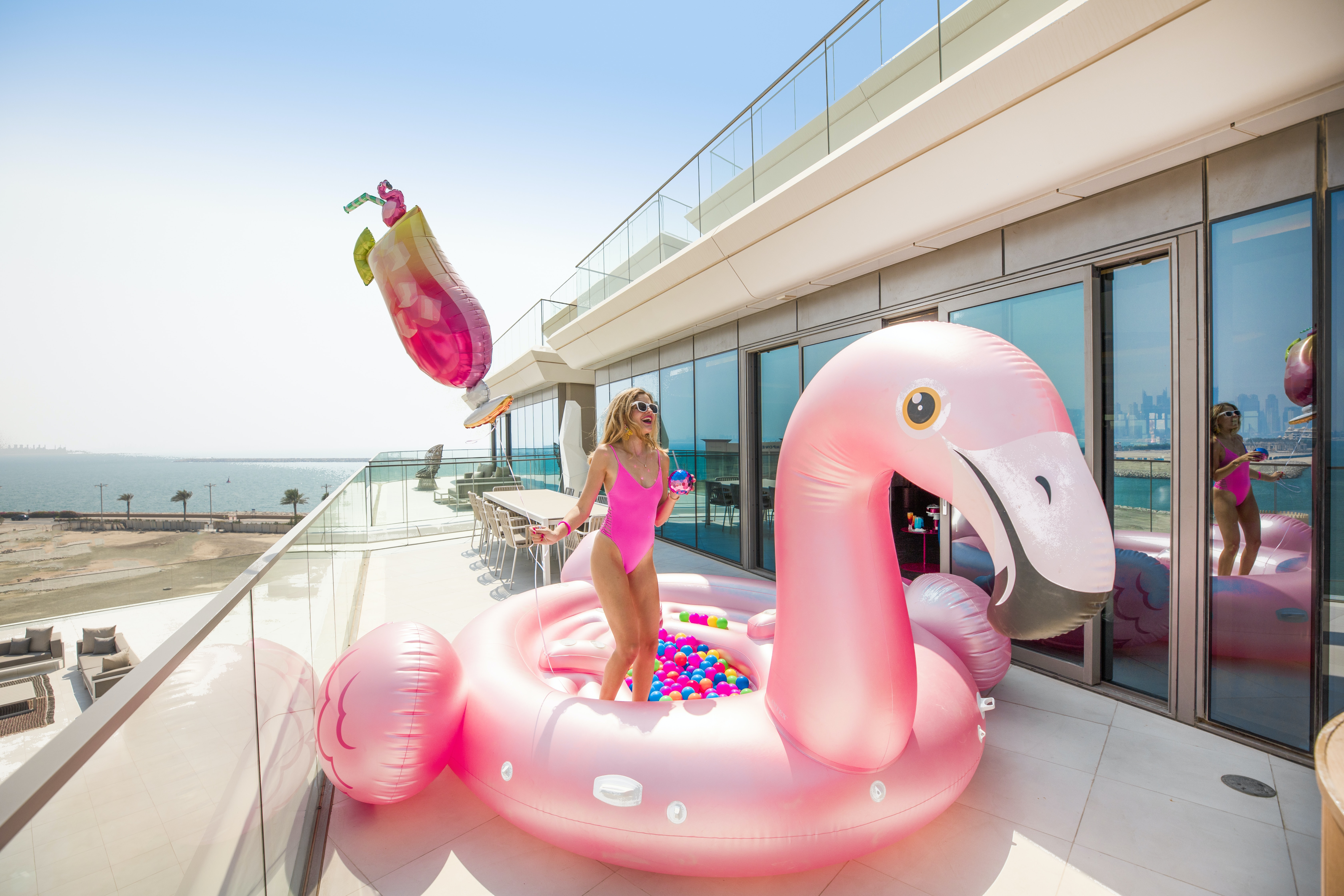 Flamingo Cocktail: Ein Farbenspiel aus exotischen Aromen