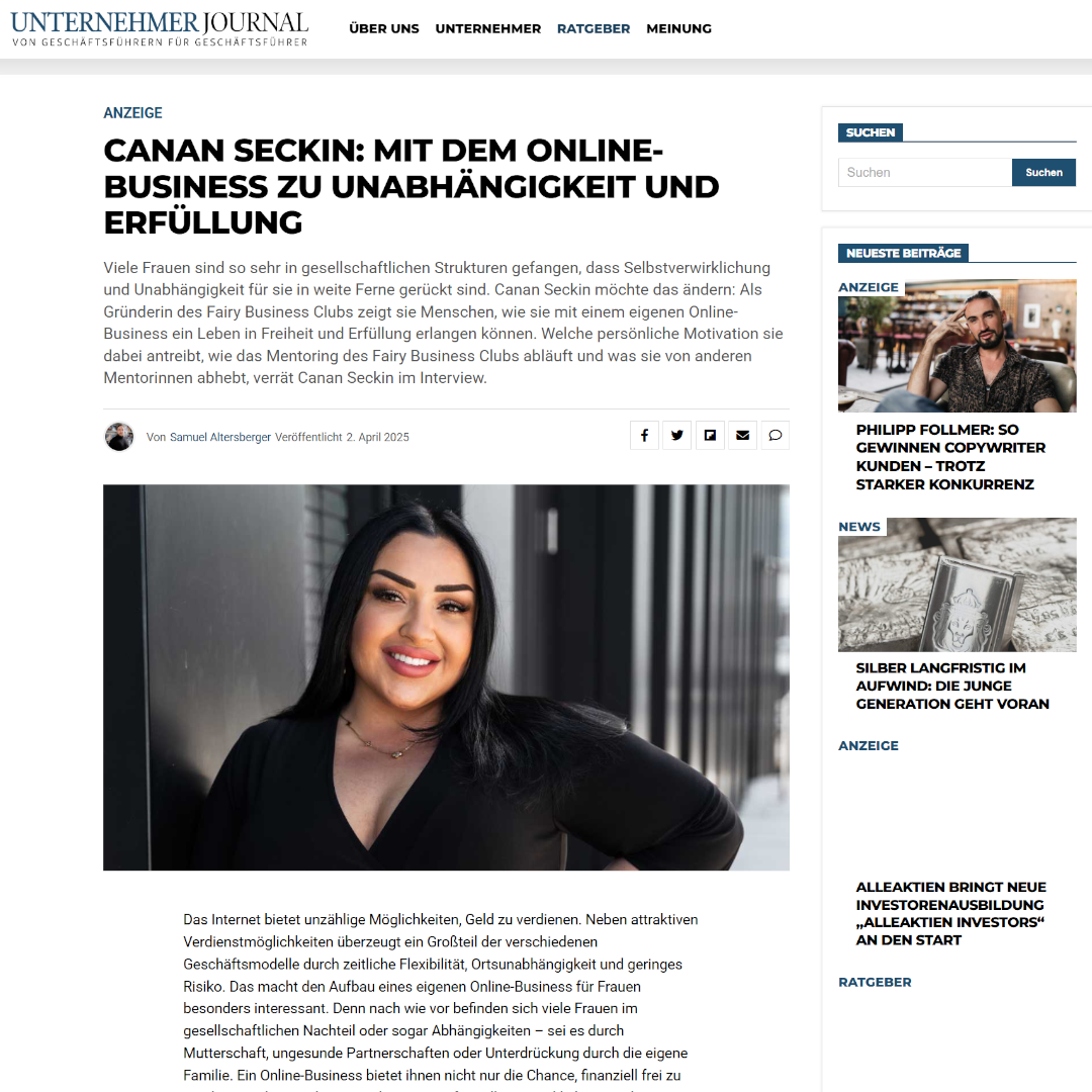 Unternehmer Journal