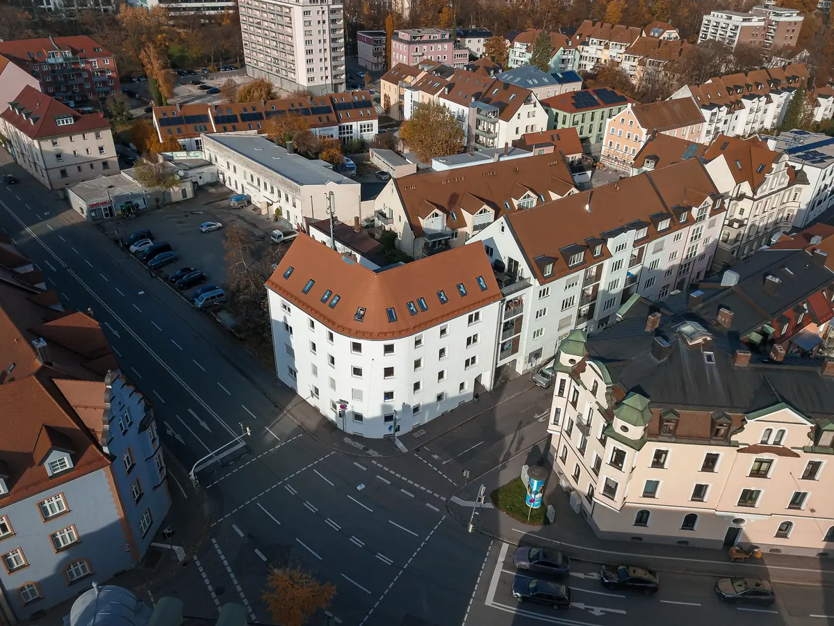 Landshut Zentrum, Kernsanierung und Dachgeschossausbau