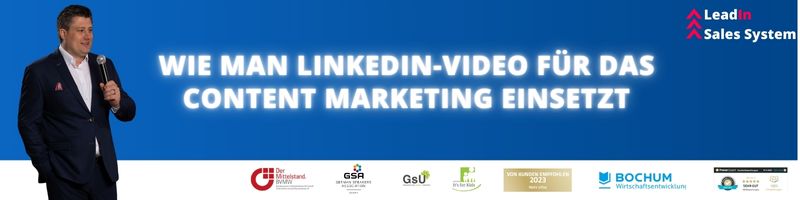 Wie man LinkedIn-Video für das Content Marketing einsetzt