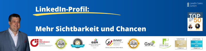 LinkedIn-Profil: Mehr Sichtbarkeit und Chancen