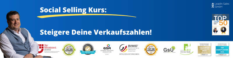 Social Selling Kurs: Steigere Deine Verkaufszahlen!