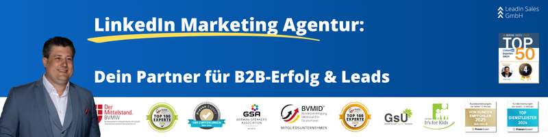 LinkedIn Marketing Agentur: Dein Partner für B2B-Erfolg & Leads