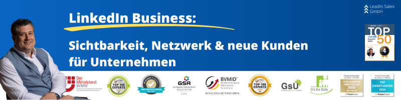 LinkedIn Business: Sichtbarkeit, Netzwerk & neue Kunden für Unternehmen