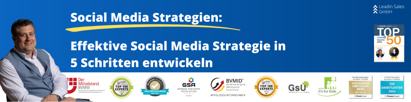 Social Media Strategien: Effektive Social Media Strategie in 5 Schritten entwickeln