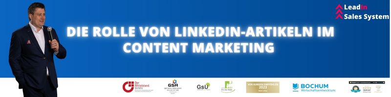 Die Rolle von LinkedIn-Artikeln im Content Marketing