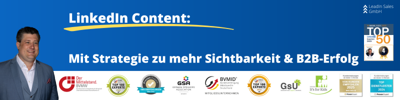 LinkedIn Content: Mit Strategie zu mehr Sichtbarkeit & B2B-Erfolg