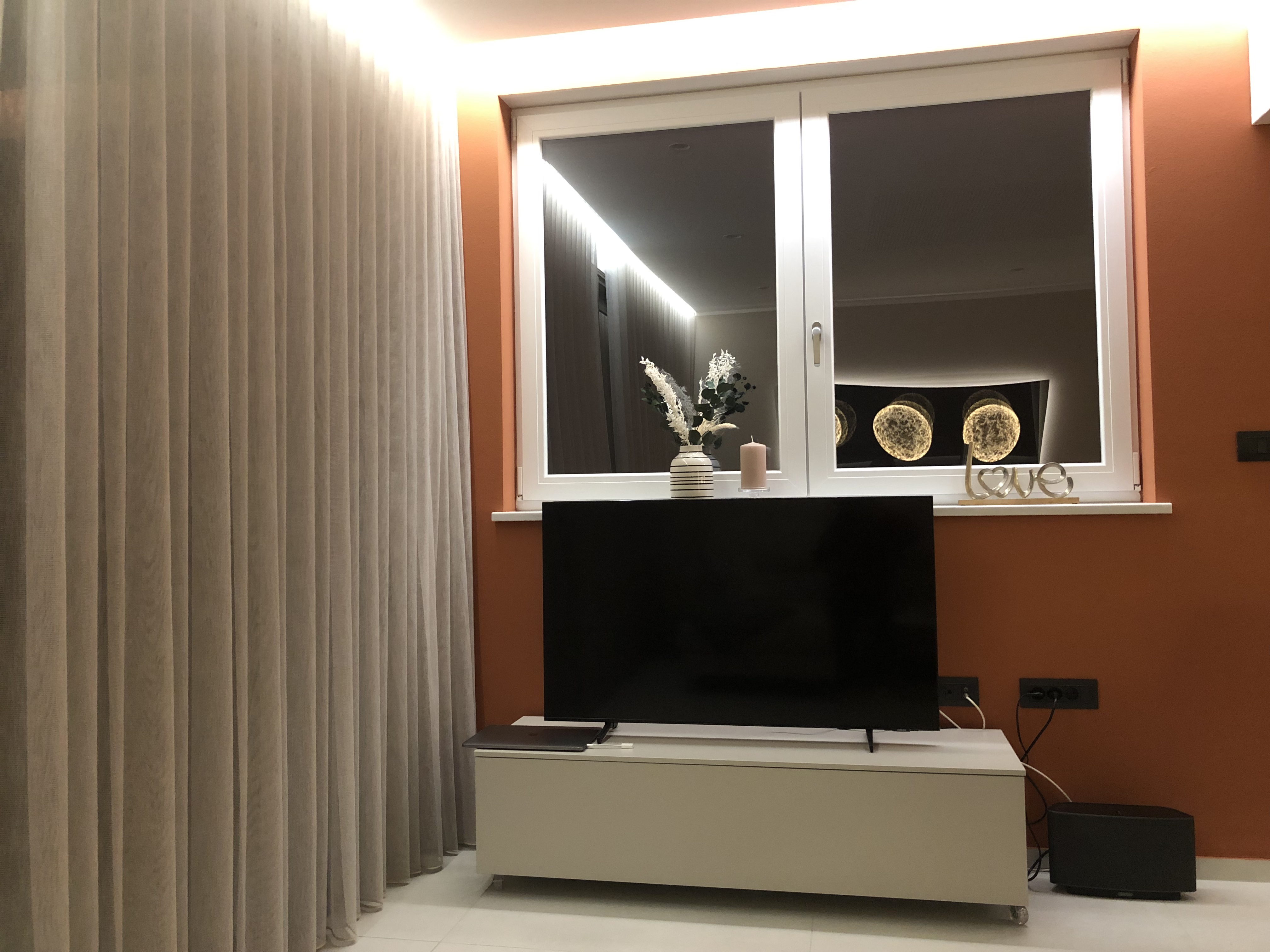 Fernseher im Wohnbereich