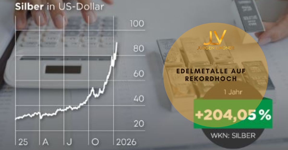 Edelmetalle auf Rekordhoch!