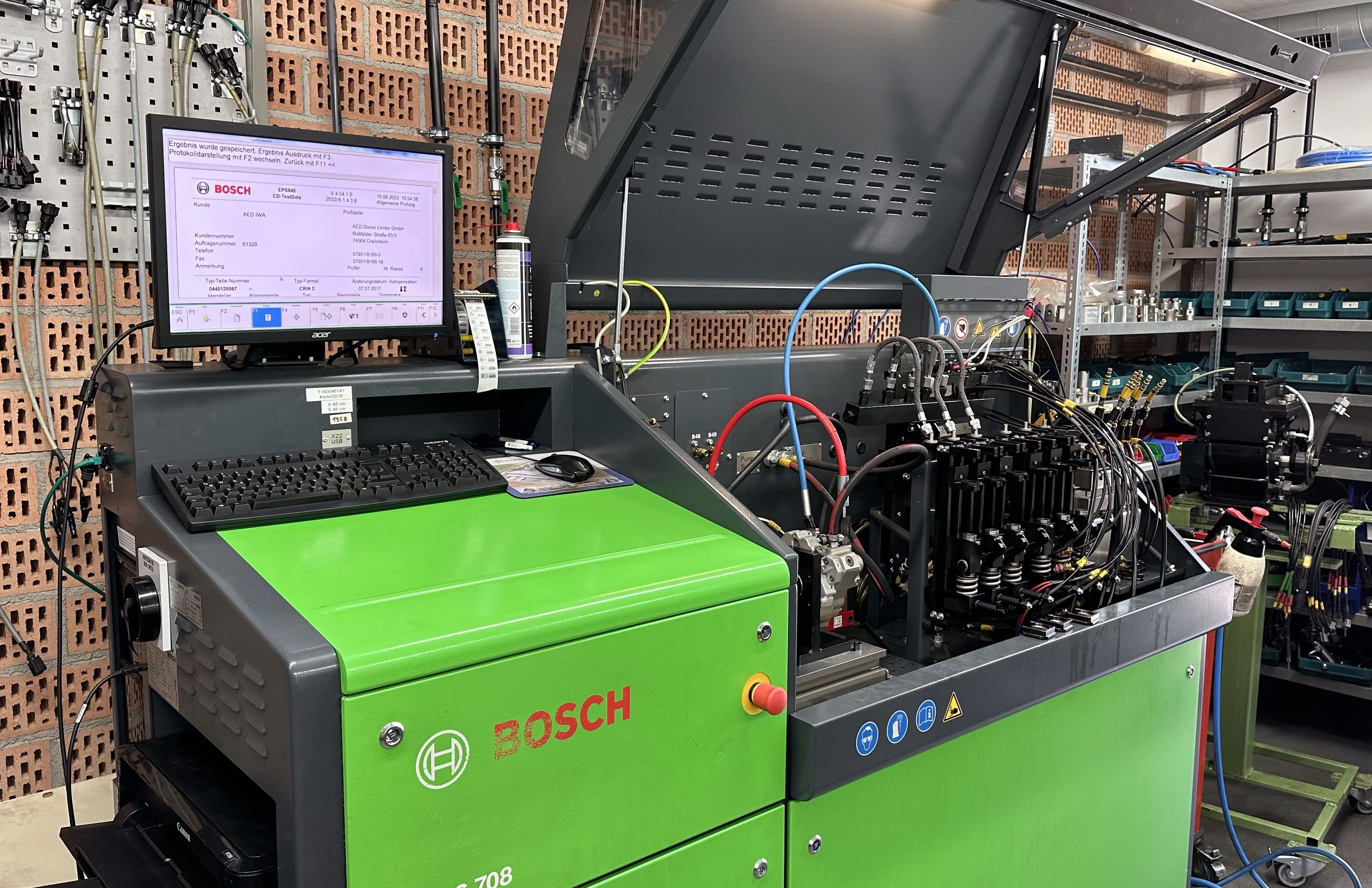 Bosch Common-Rail Prüfstand