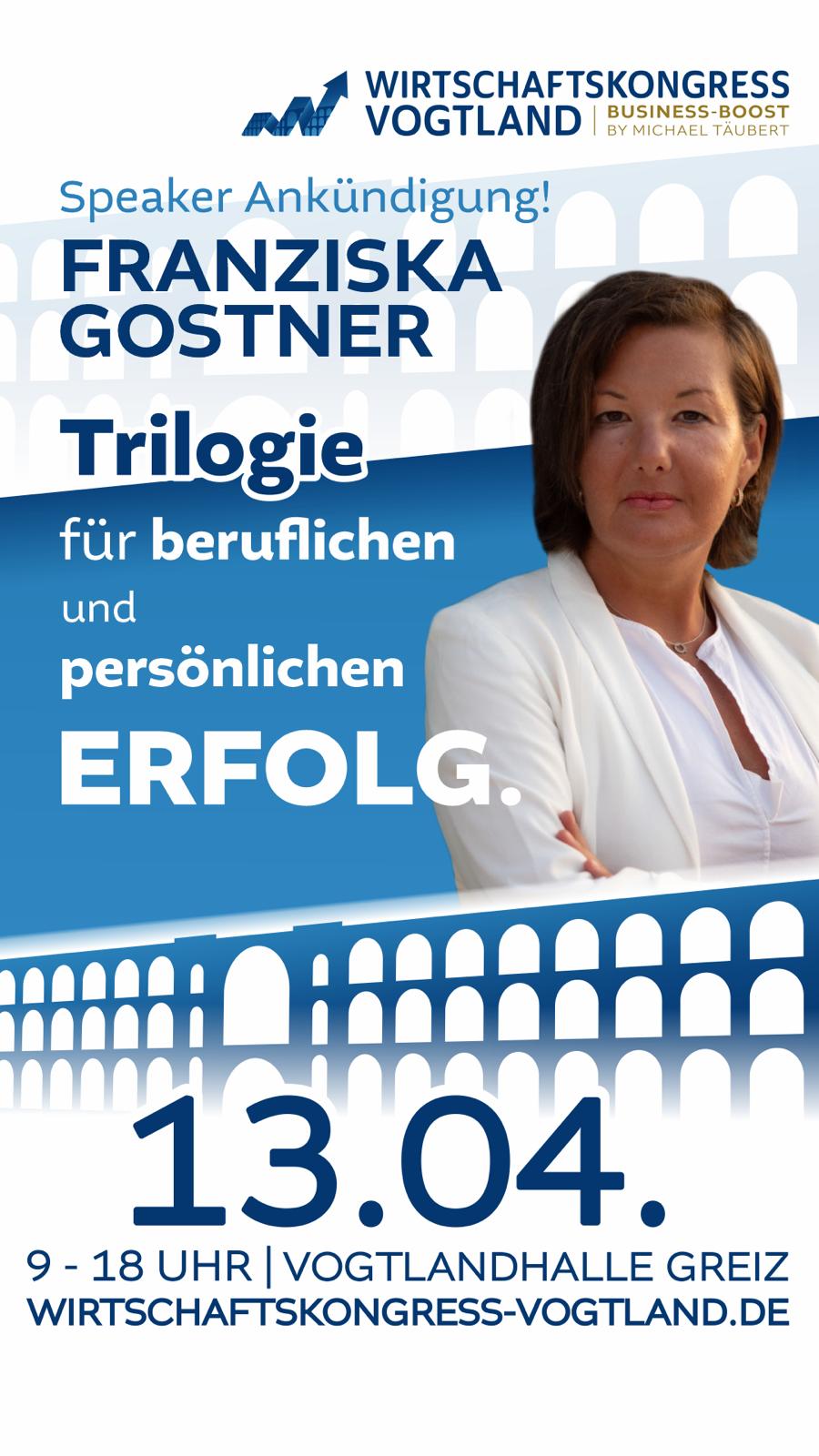 Poster des Wirtschaftskongresses in Vogtland