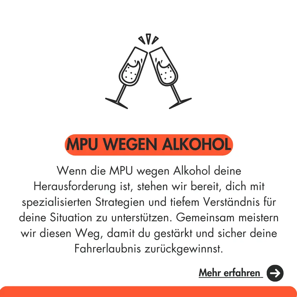 MPU Vorbereitung wegen Alkohol