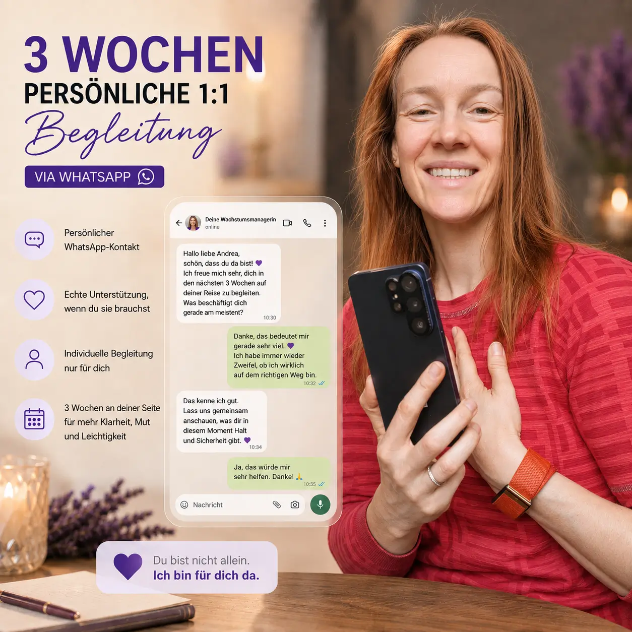 Echte WhatsApp-Begleitung