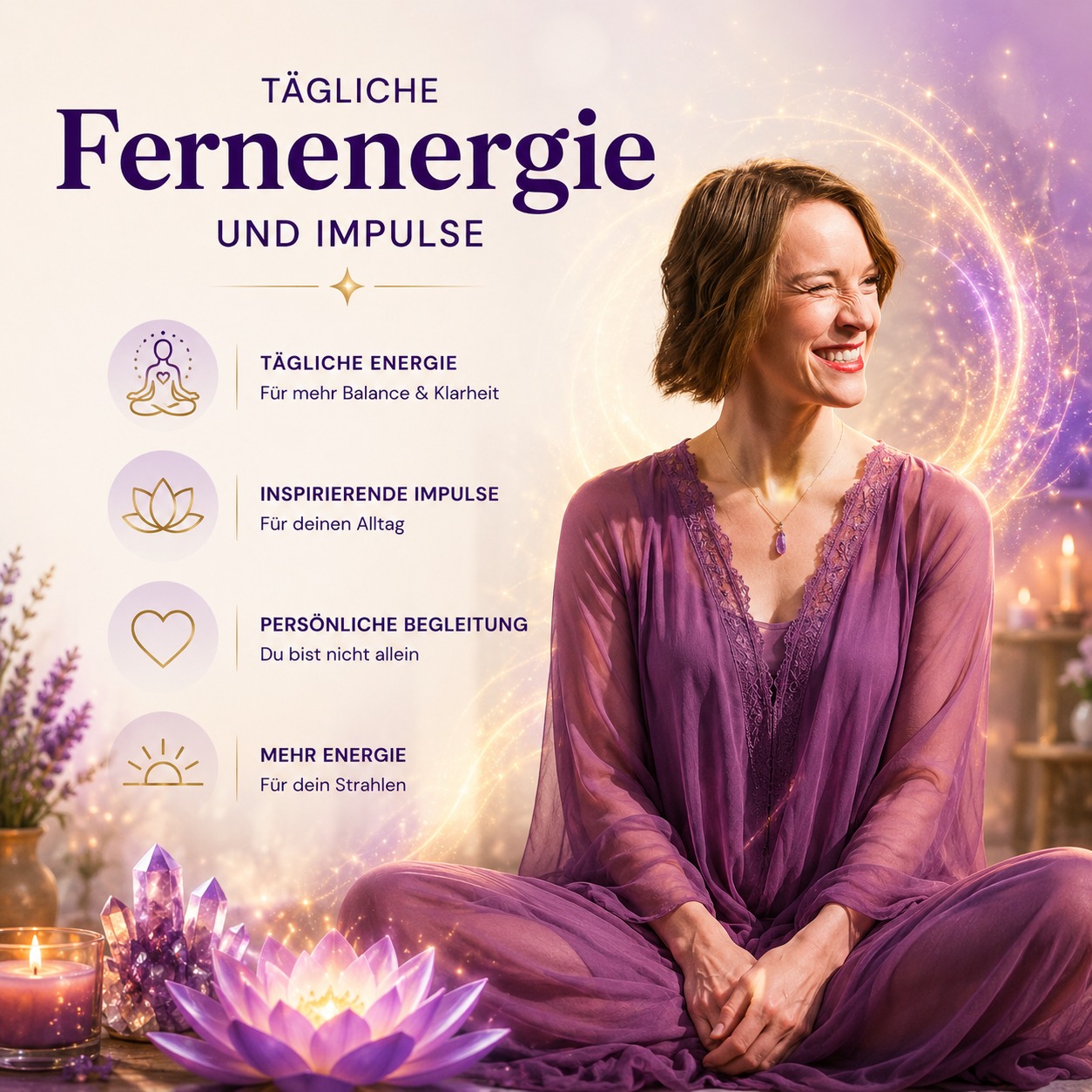 Tägliche Fernenergie und Impulse