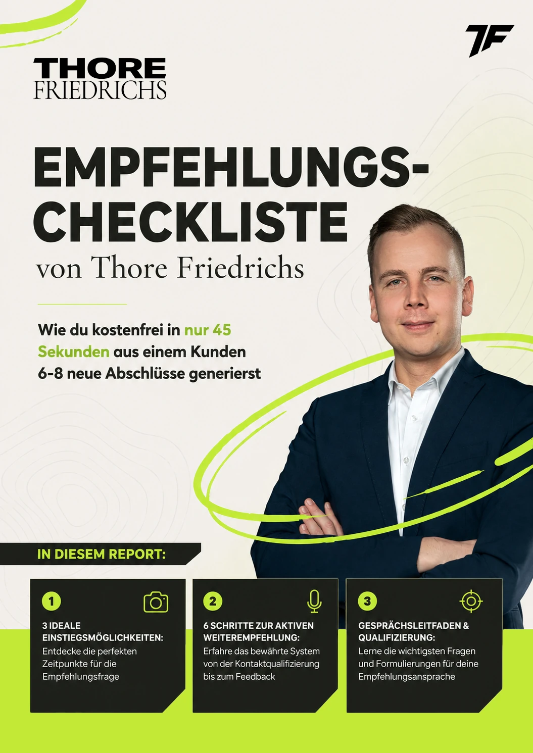 Cover der Empfehlungs-Checkliste von Thore Friedrichs