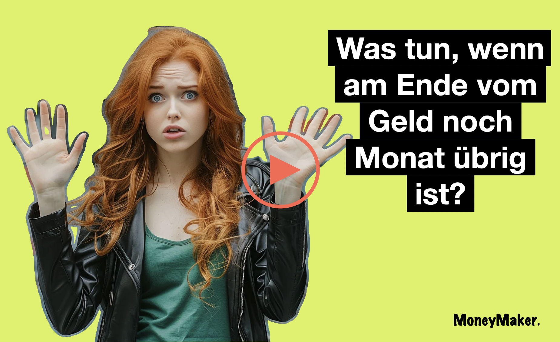 Was tun, wenn am Ende vom Geld noch Monat übrig ist?