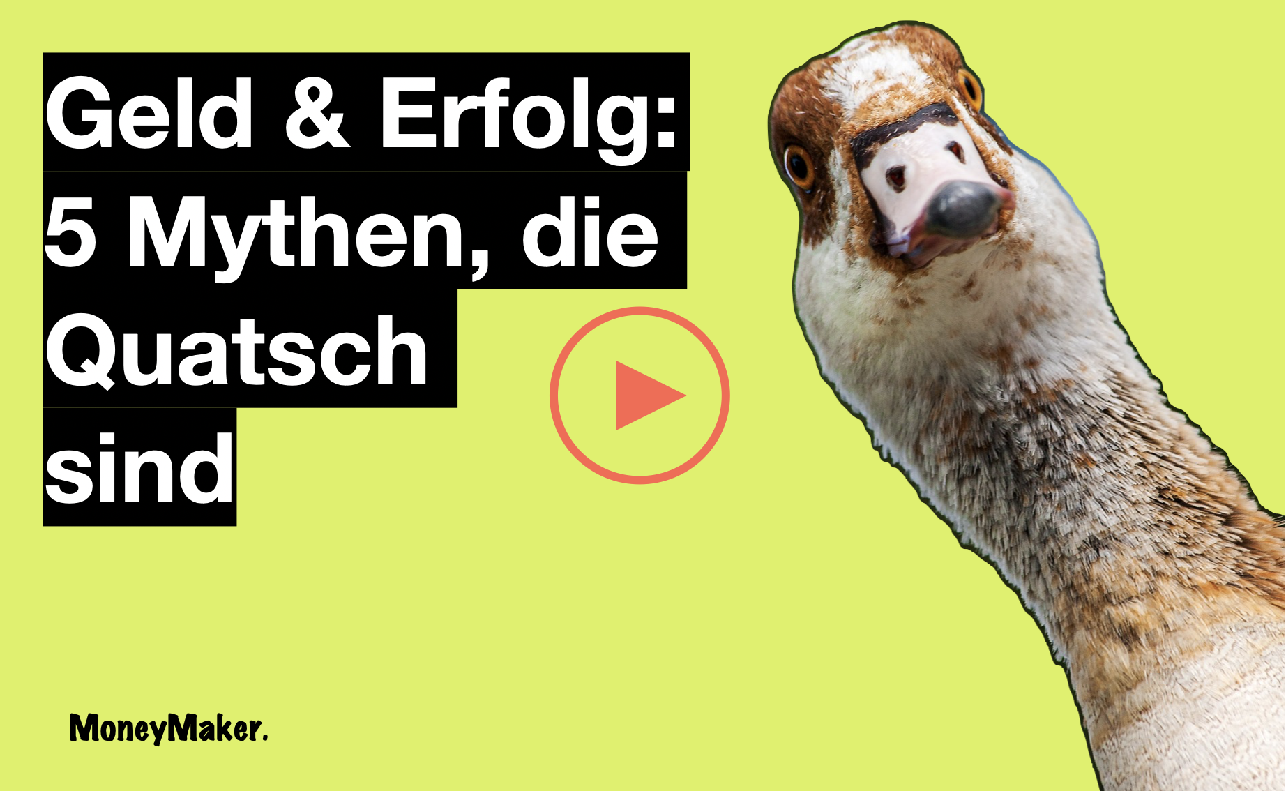 Erfolg & Geld: 5 Mythen und warum sie Quatsch sind!