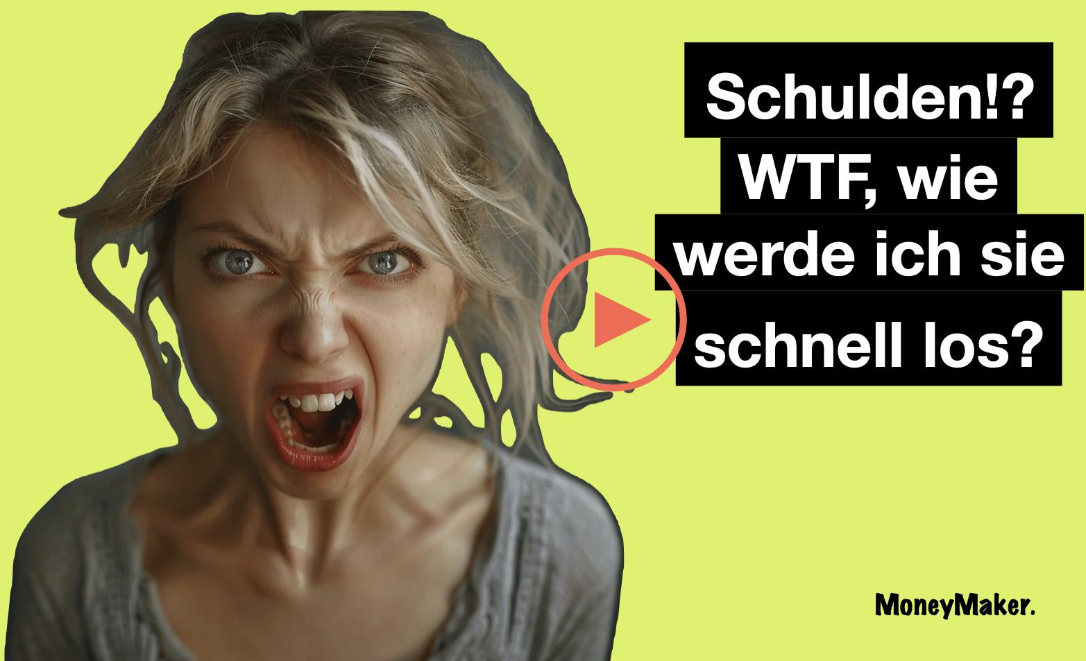 Schulden! Wie werde ich sie schnell und effizient wieder los?