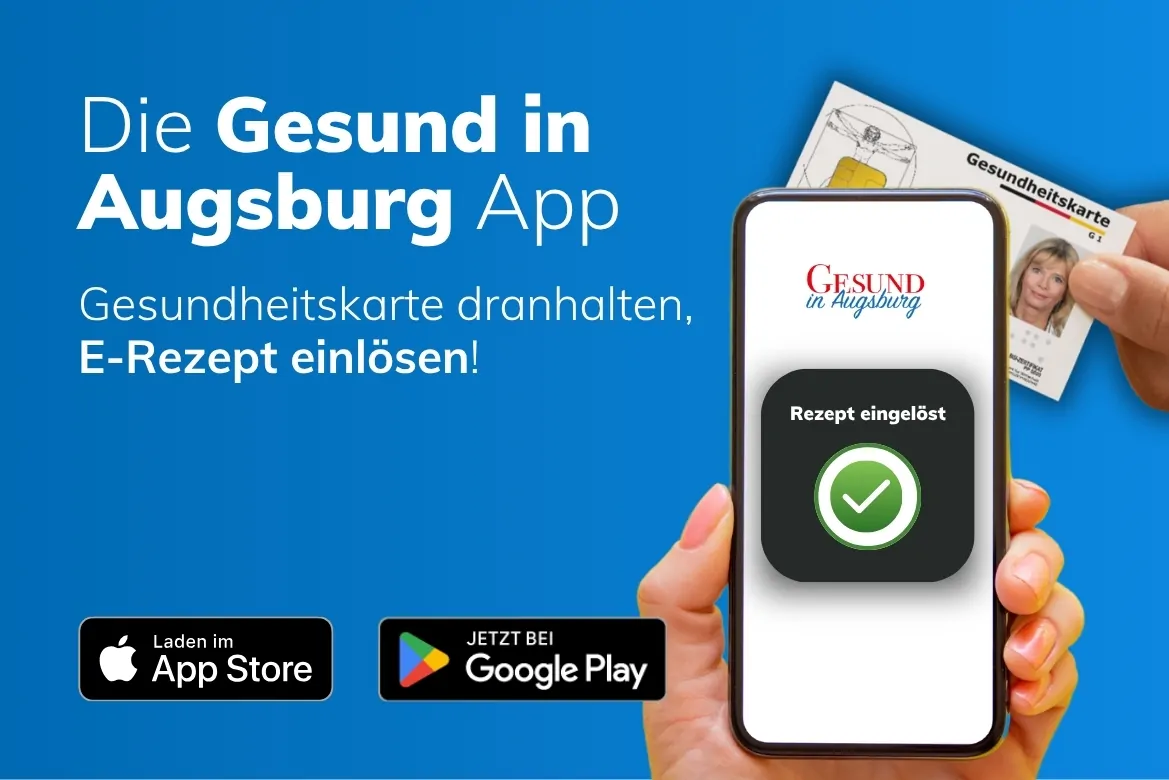 Gerne liefern wir Ihre Medikamente Augsburgweit nach Hause.