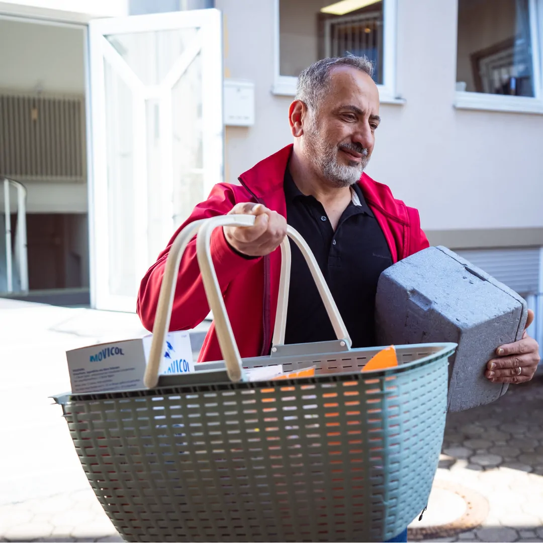 Unsere Fahrer liefern alles zuverlässig zu Ihnen.