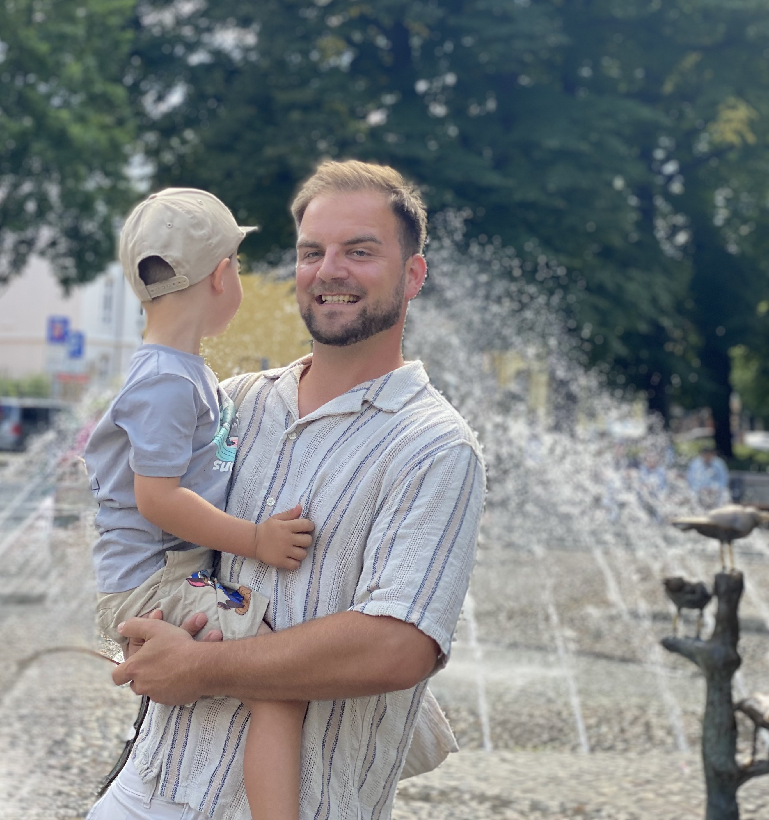 Martin mit Sohn