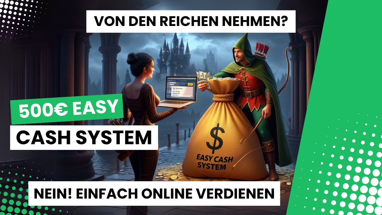 500€ Geschenk & eigenes Online Business starten – So geht's mit dem Easy Cash System & PLR Komplettpaket💰