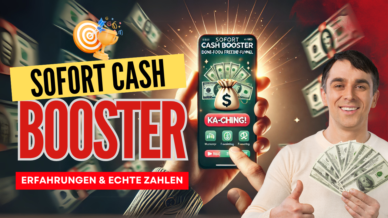 🚀 Sofort Cash Booster Erfahrungen – Echte Zahlen & Ergebnisse!