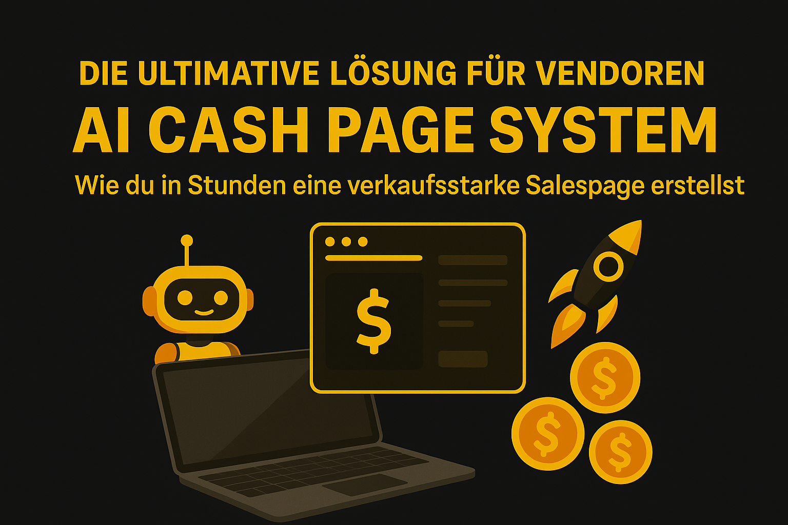 AI Cash Page System – Verkaufsseiten mit 1 Prompt erstellen