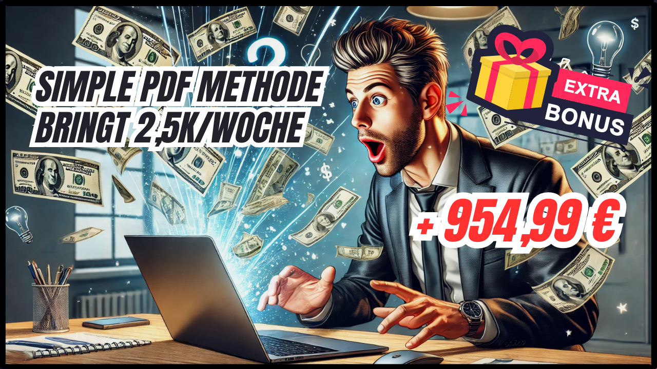 Die 25 Minuten PDF Methode – Dein Schlüssel zu einem lukrativen Online Business in 2025