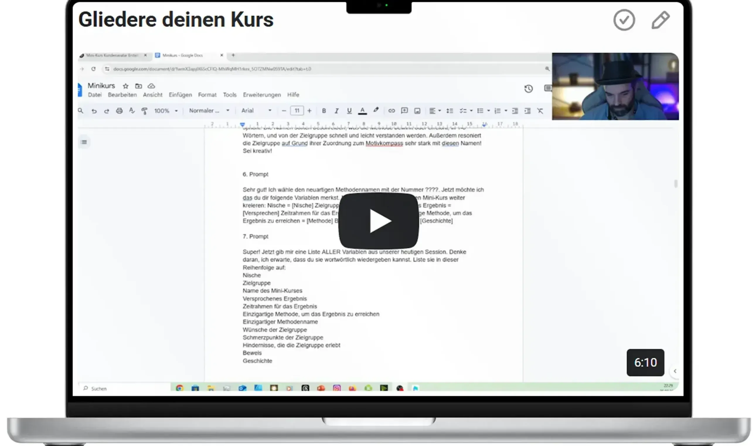Gliedere deinen Kurs.webp