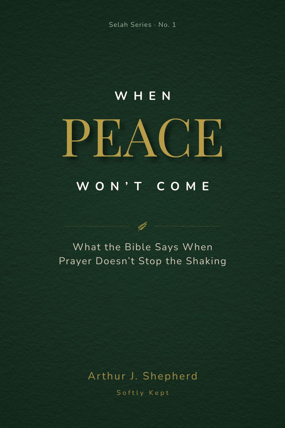 Cover of When Peace Won't Come by Arthur J. Shepherd