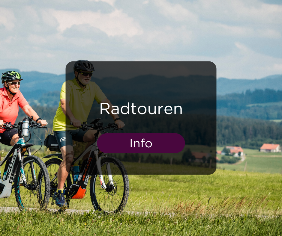 Radtouren in der RadReiseregion Naturschatzkammern