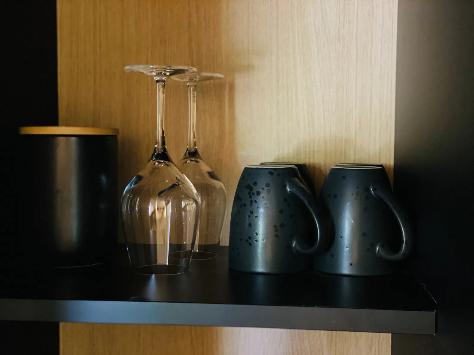 Teestation mit Wasserkocher in der Junior Suite