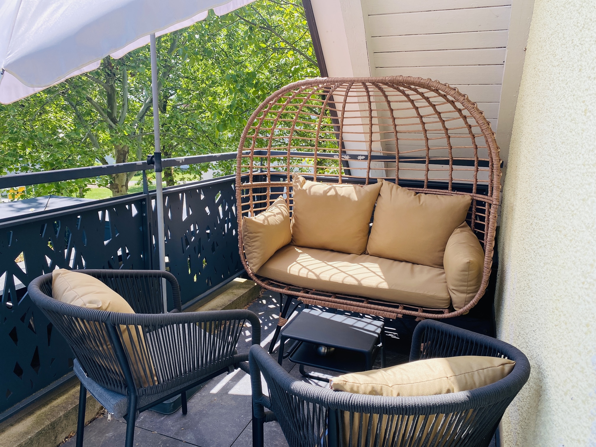 Zimmer mit Balkon Südbalkon 2. OG Boutique Hotel 