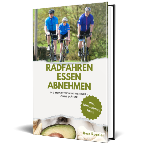 3D EBook Cover Gesund abnehmen mit Ernährung und Radsport (500 Pixel).png